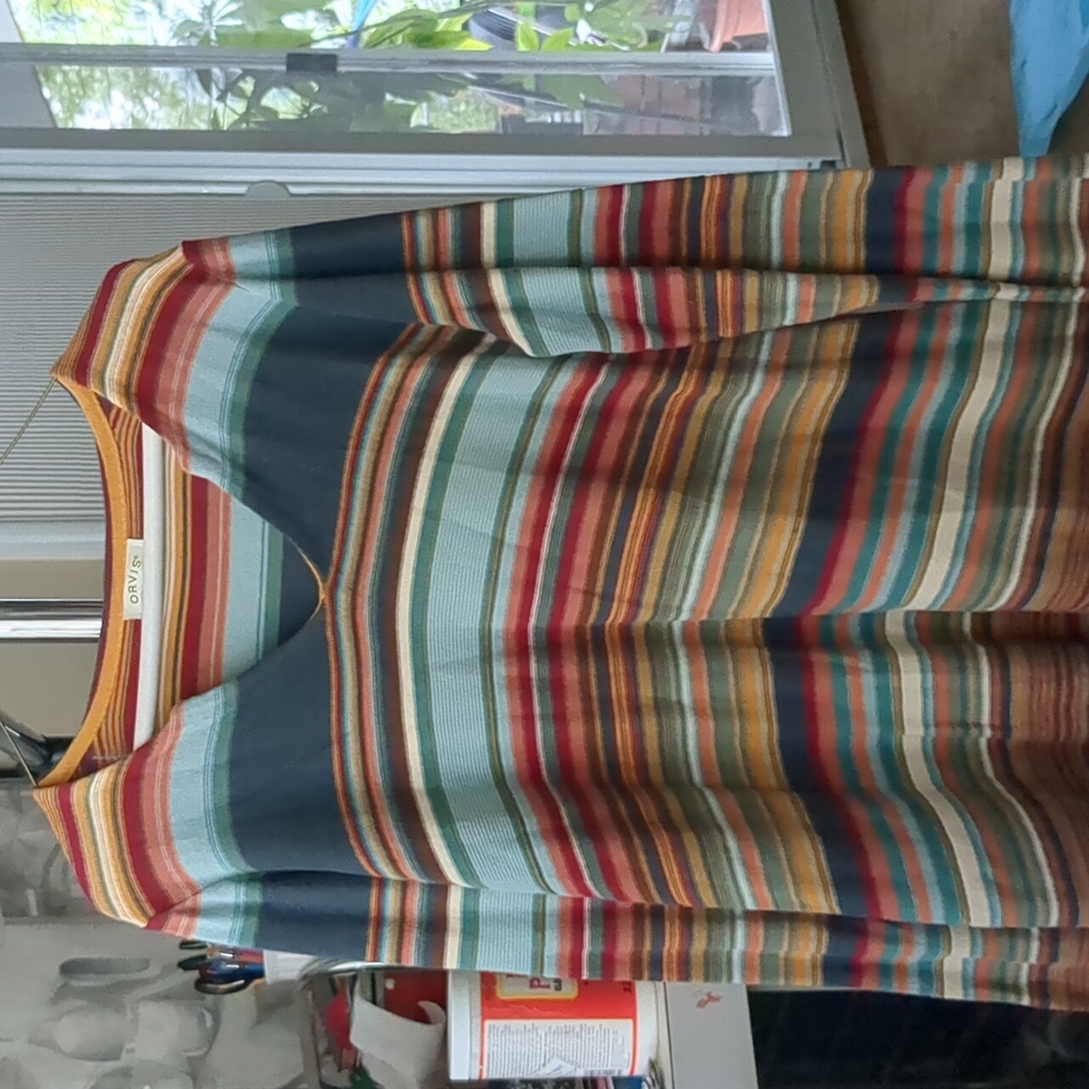 Orvis striped sweater